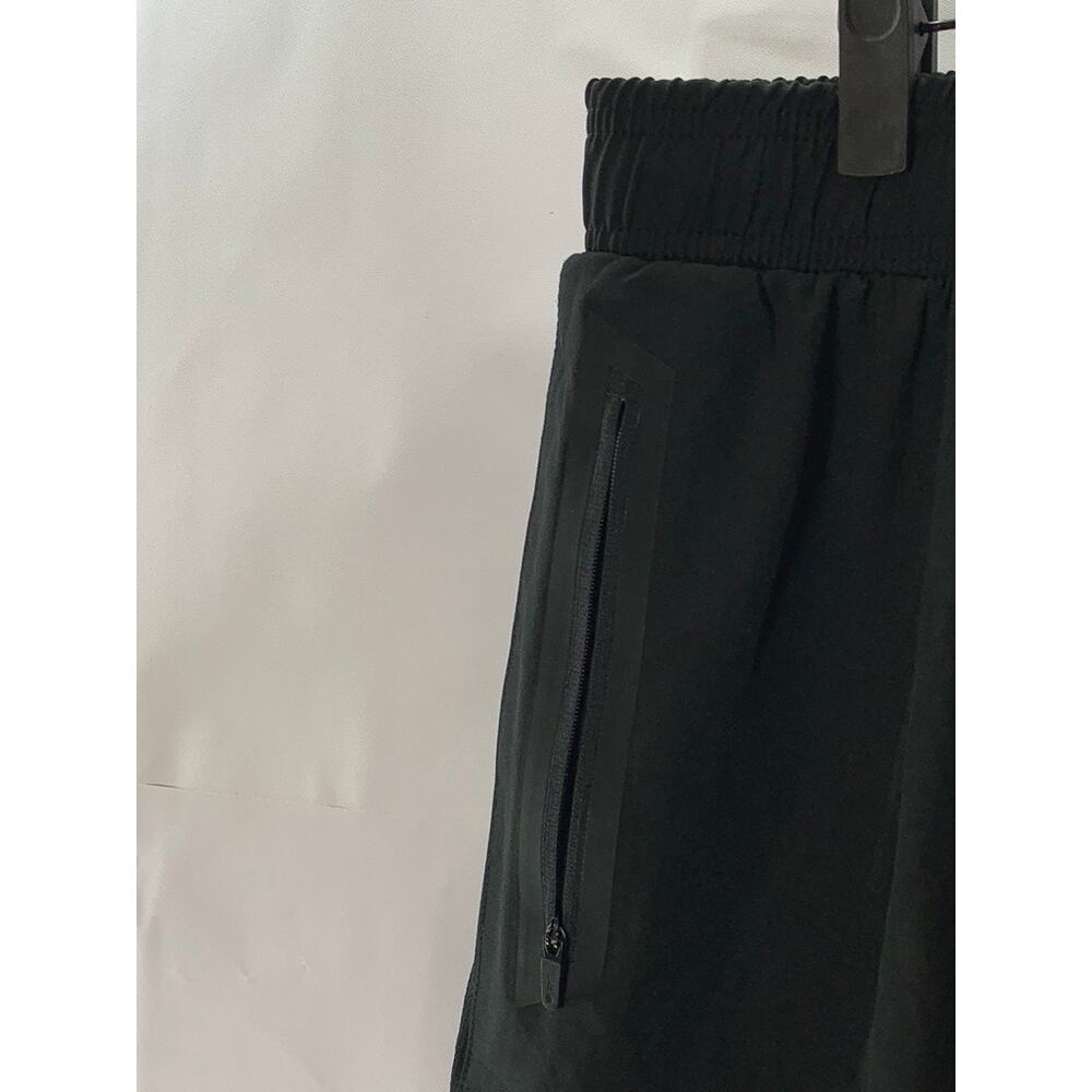 Reebok Women's Black Solid Side-Zipper Pocket Pul… - image 3